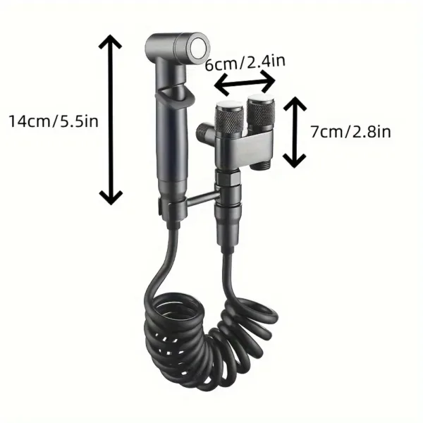 Smart Bathroom Home Kitchen Storages Appliance Accessories Items Accessories Portable Bidet Toilet Shower Head Wc Ass Enema - Image 11