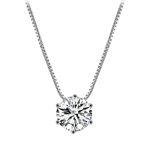 Zircon Plated Necklace Women - Image 4