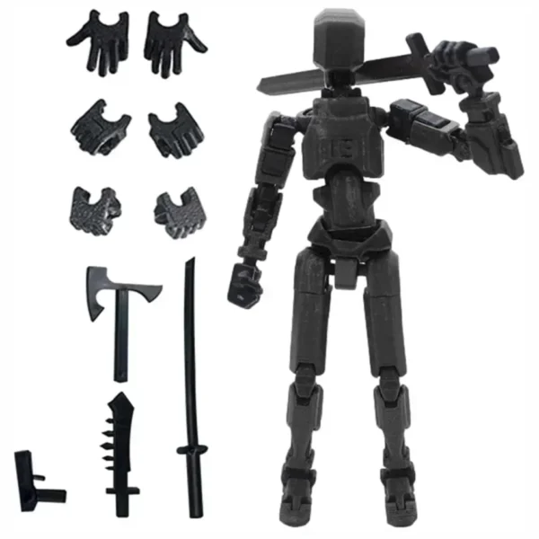 Multi-Jointed Movable Shapeshift Robot 2.0 3D Printed Mannequin Dummy 13 Action Figures Toys Kids Adults Parent-children Games - Image 11