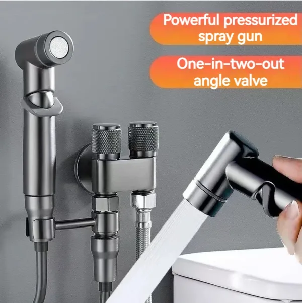Smart Bathroom Home Kitchen Storages Appliance Accessories Items Accessories Portable Bidet Toilet Shower Head Wc Ass Enema - Image 7