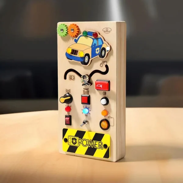 Montessori Busy Board Circuit LED Light Socket ON/OFF Baby Early Hand Fine Cognitive Education Teaching Aids Toy Gifts Busyboard - Image 14