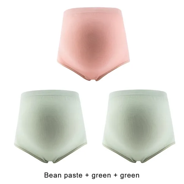 3PCS/set females Maternity Panties Women's High Waist Full Belly support Panties Comfortable Breathable Pregnancy Panties L-XL - Image 10