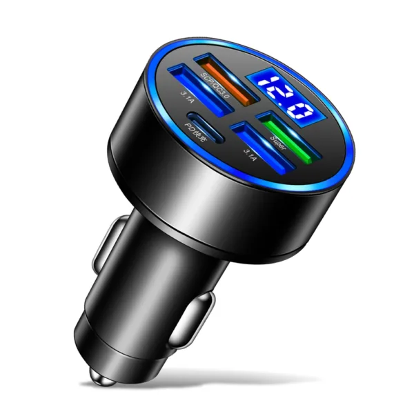 5-Port LED Car Charger - Image 4