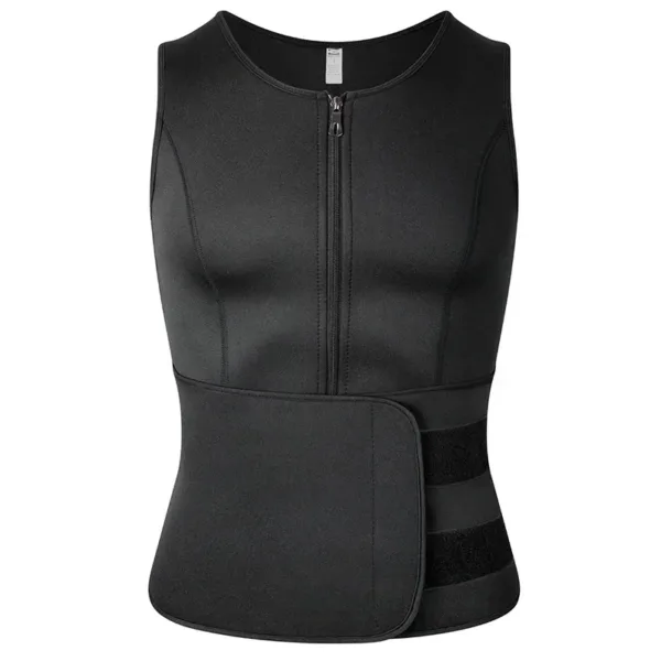 Qtree Men Waist Trainer Abdomen Reducer Belly Slimming Body Shaper Sauna Top Vest Fitness Corset Burn Fat Shapewear Trimmer Belt - Image 4