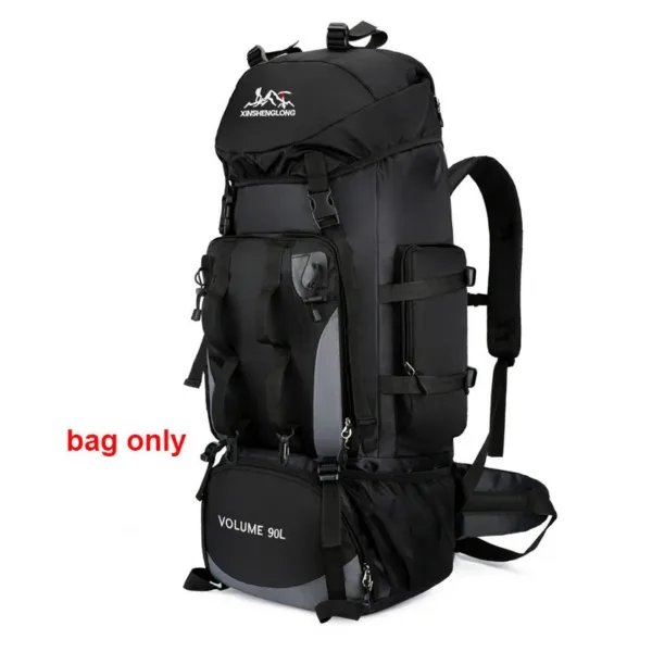 90L Waterproof Hiking Camping Backpack Trekking Bag Rucksack Large Capacity Travel Outdoor Sports Bags Camping Equipment Men - Image 2