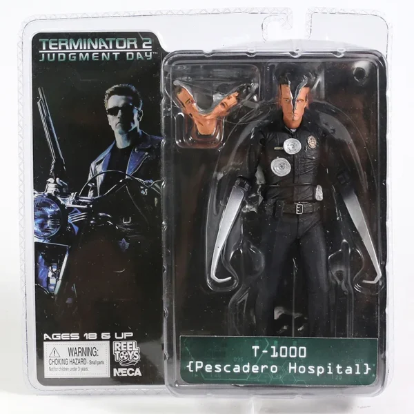 NECA Terminator 2: Judgment Day T-800 Arnold Schwarzenegger PVC Action Figure Collectible Model Toy 7" 18cm - Image 4