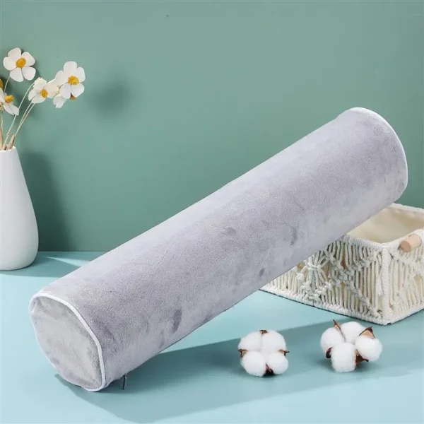 NEW Memory Cotton Cylindrical Cervical Neck Roll Pillow Sleeping Round Pillow Adult Neck Protection Pillow For Men And Women
