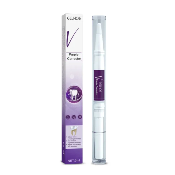30ml V34 SmileKit Purple Toothpaste Removes Tartar Clean Oral Hygiene Fresh Breath Whitening Teeth Care Products - Image 9
