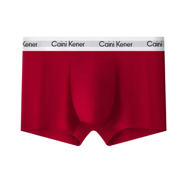 5Pcs/Lot Men's Shorts Brand Underwear Solid Color Sexy Boxer Shorts Breathable Comfortable High Stretch Soft Underwear Men L-3XL - Image 7