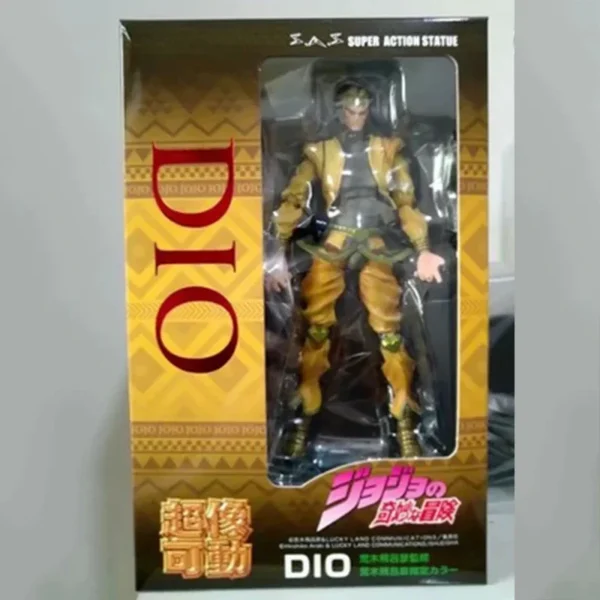 Super action statue 17cm Action Figure jojo bizarre adventure Kujo Jotaro Dio Brando Diavolo Bruno Bucciarati Leone Jolyne Cujoh - Image 2