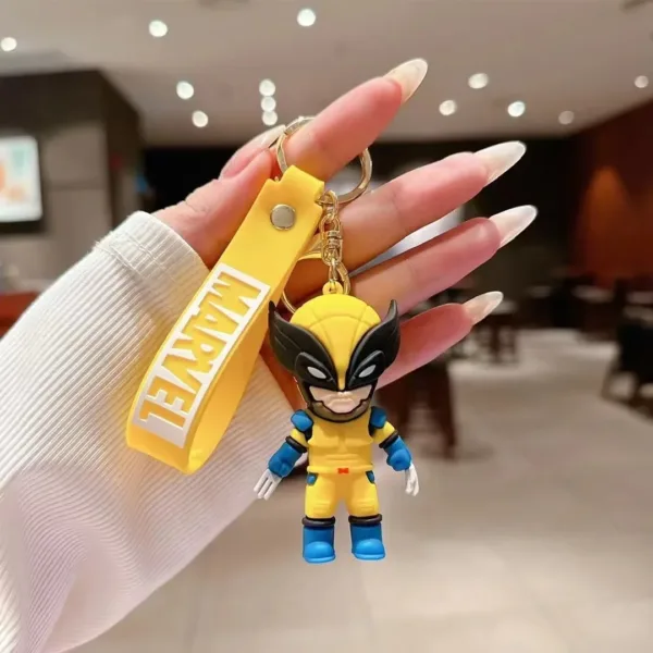 Deadpool Wolverine Silicone Keychain - Image 3