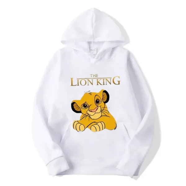 2024 New Disney The Lion King Women's Hoodies Tops Cartoon Fashion Sweatshirt Female Kawaii Clothes Autumn Streetwear Pullover - Image 6