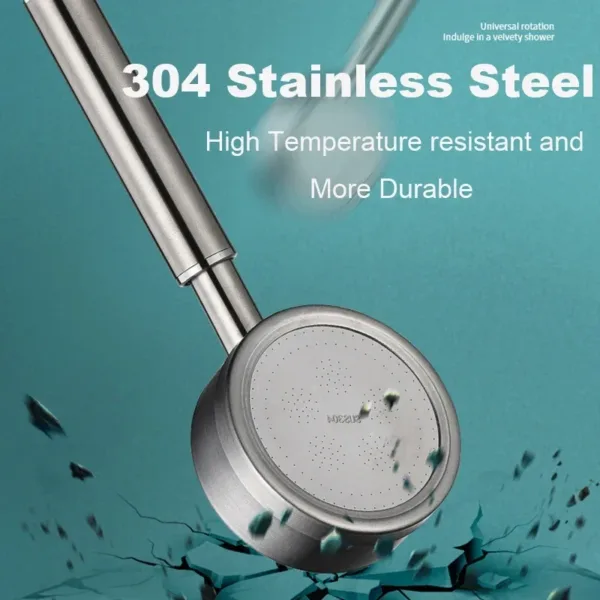 Xiaomi New 304 Stainless Steel Shower Head High Pressure Handheld Smart Bathroom Shower Head Set Bathroom Accessories 2025 Mijia - Image 7