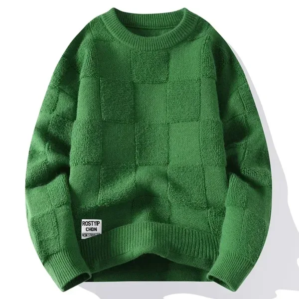 Sweater Men Harajuku Fashion Knitted Hip Hop Streetwear Dinosaur Cartoon Pullover Oversized Casual O-Neck Women Vintage Sweaters - Image 3