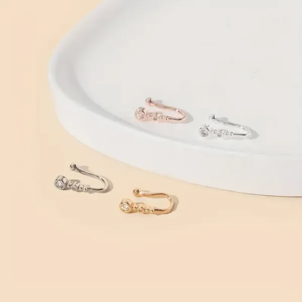 U-Shape Nose Ring - Image 3