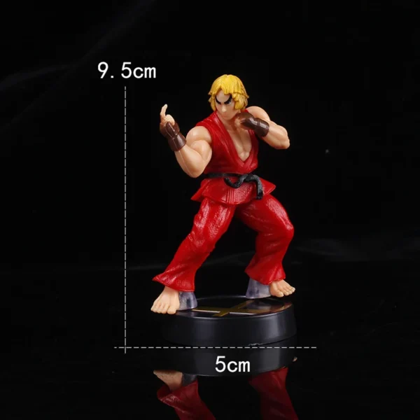 Anime Ken Masters Hoshi Ryu Action Figure PVC Toys Cute Street Fighter Game Dolls Room Decor Birthday Gift For Boys - Image 2