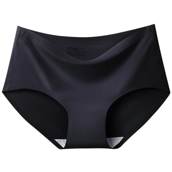1pc Ice Silk Pregnant Women Underwear Ice Silk Low Waist Comfortable Postpartum Seamless Maternity Underwear Pregnancy Briefs - Image 5