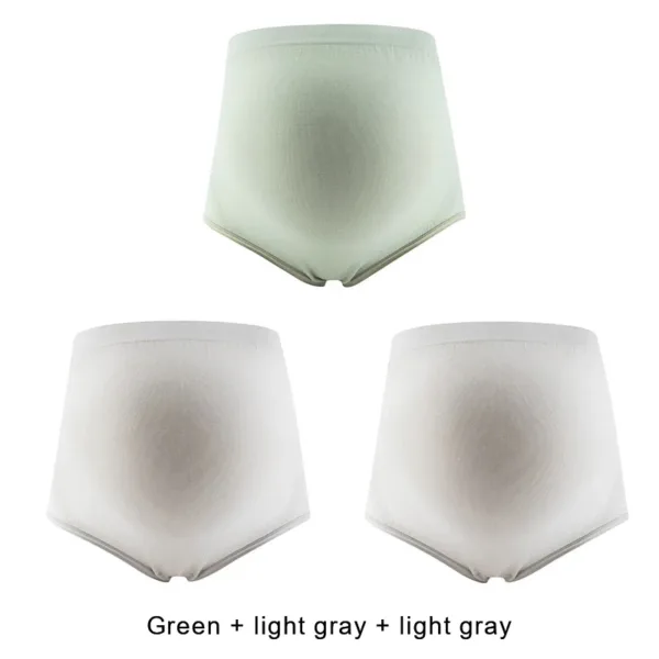 3PCS/set females Maternity Panties Women's High Waist Full Belly support Panties Comfortable Breathable Pregnancy Panties L-XL - Image 12