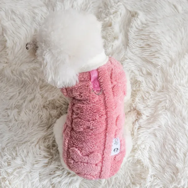 Winter Warm Dog Vest Clothes Comfor Soft Plush Dogs Cat Sweater for Maltese Yorkies Clothing Poodle Chihuahua Apparel Puppy Coat - Image 4