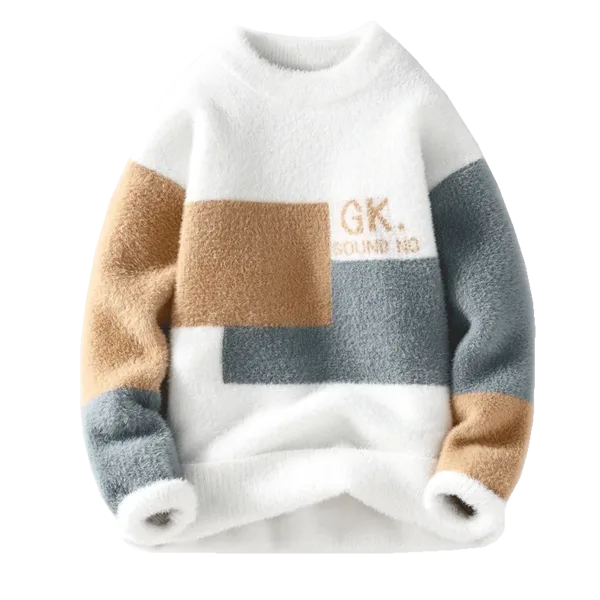 Sweaters men 2024 Winter Letter pattern thick sweater men Student youth sweaters autumn Men's wool pullovers full size S-3XL - Image 6