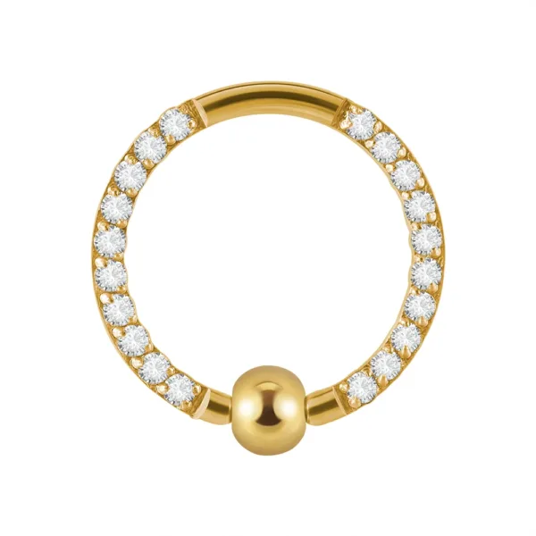 Fine Carved Bead Ring - Image 8