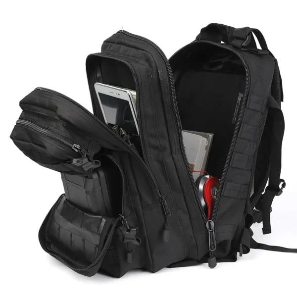 LQARMY 35L Tactical Backpack Molle Assault Rucksack Men Women Backpacks Travel Camping Hunting Hiking Backpack - Image 4