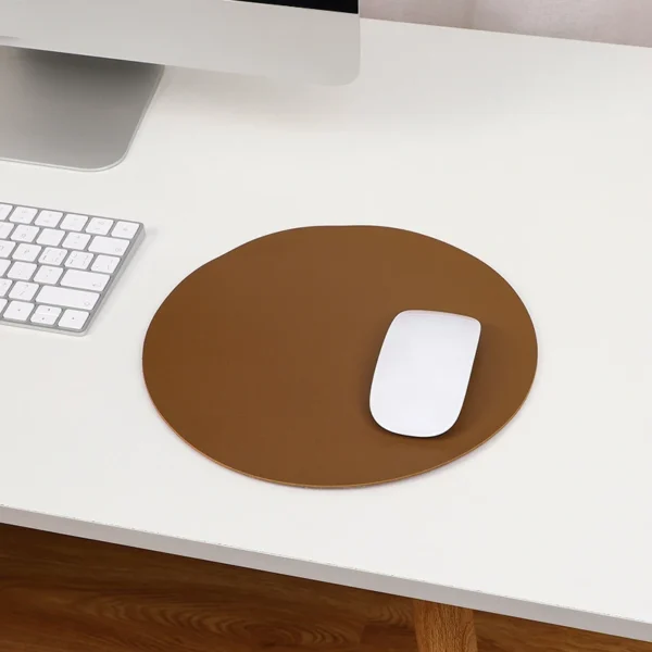 Waterproof PU Leather Mouse Pad Gaming Mouse Pad Simple Solid Color Antislip Computer Desk Accessories School Office Accessories - Image 10