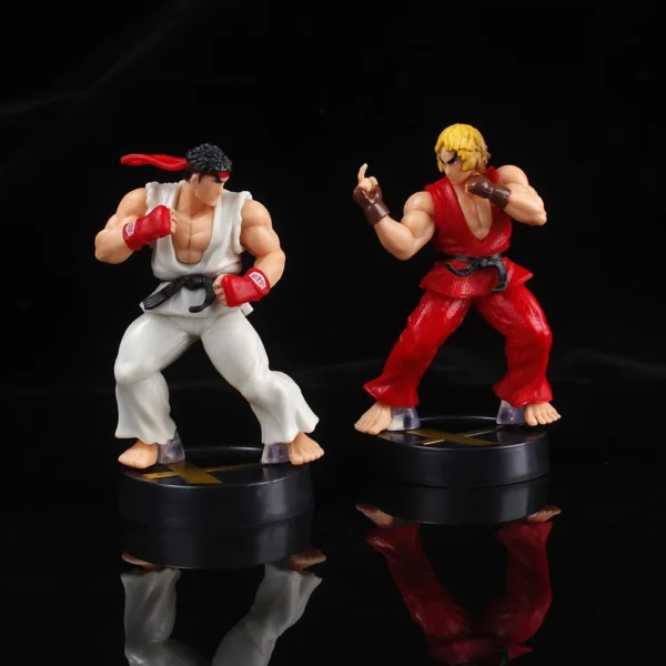 Anime Street Fighter Fighting Game Action Figure Ken Masters Hoshi Ryu PVC Kawaii Toys Dolls Room Decor Birthday Gift For Boys - Image 3
