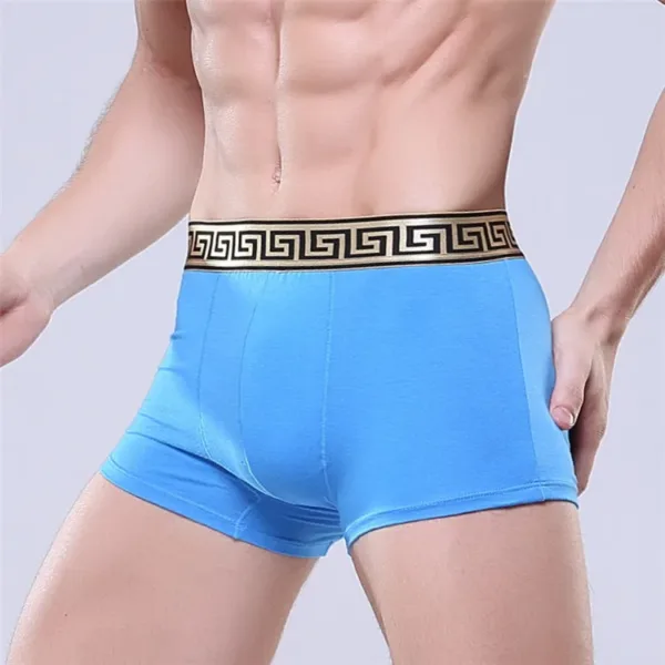 Men's Underwear Cotton Wedding Red Boxer For Men - Image 7