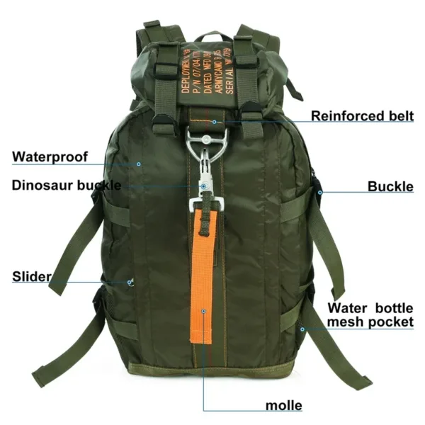 Travel Hiking Backpack Trekking Camping Backpacks Waterproof Hiking Daypack Lightweight Outdoor Sport Travel Backpack for Men - Image 5