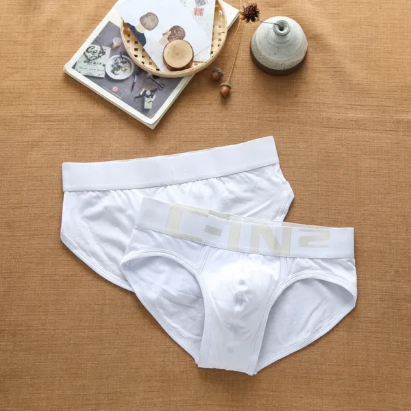 Brand Men's Underwear Sexy Cotton Fashion Trend Personality Comfortable Breathable Letters Youth Boxer Briefs Underpants - Image 6