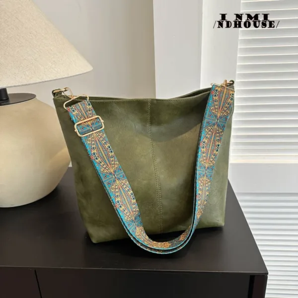 Vintage Large Capacity Tote Bag