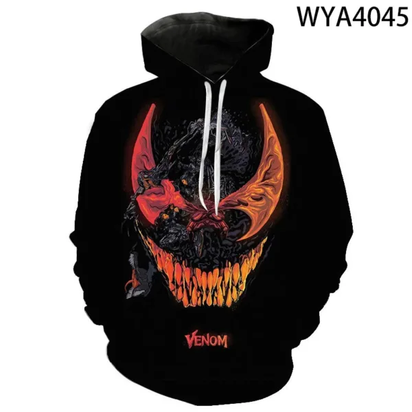 Miniso Movie Venom 3D Printed Hoodies Men Women Children Fashion Pullover Long Sleeve Boy Girl Kids Sweatshirts Cool Jacket - Image 11