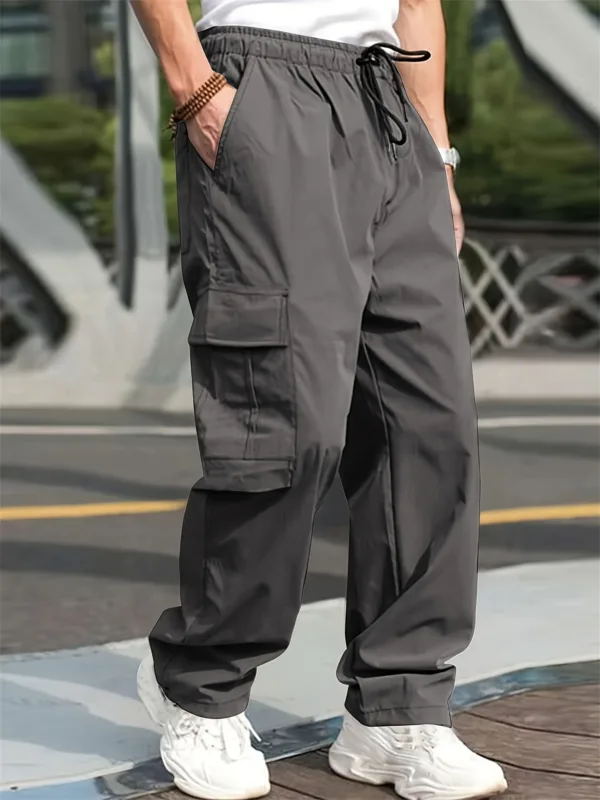 Men's New Fall Pants Men's Casual Pants Multi-pocket Cargo Pants - Image 5