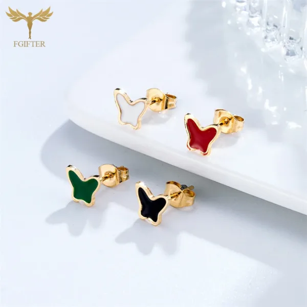 12 Pairs Bohemia Butterfly Earrings - Image 4