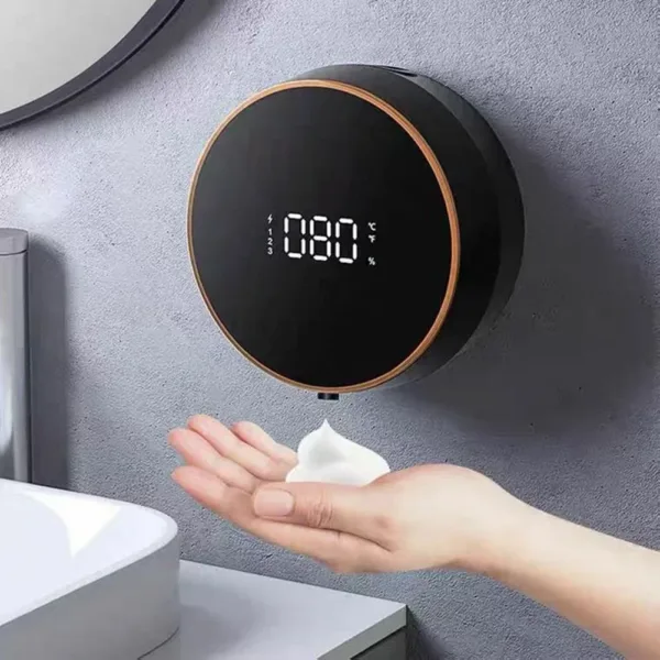 Smart Soap Dispenser Wall-mounted USB Touchless Water Foam Machine Infrared Automatic Soap Dispenser Bathroom Accessories - Image 5