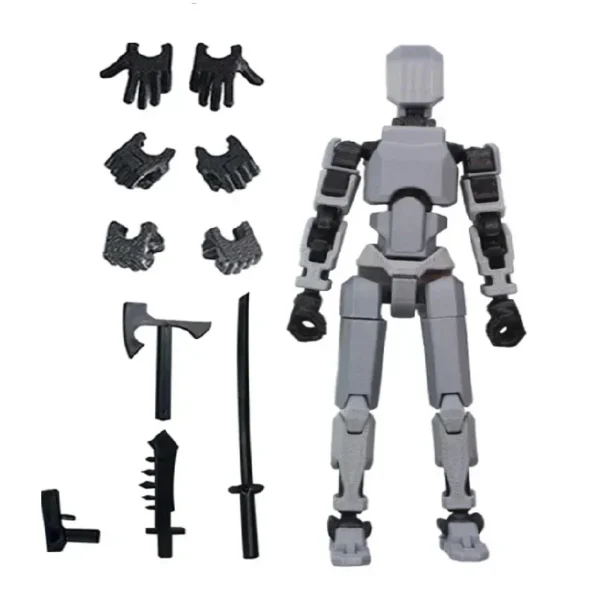 Multi-Jointed Movable Shapeshift Robot 2.0 3D Printed Mannequin Dummy 13 Action Figures Toys Kids Adults Parent-children Games - Image 16