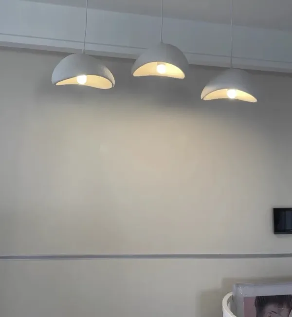 Nordic Restaurant Wabi Sabi E27 Led Pendant Light Modern Cafe Bedroom Led Chandelier Fixtures Bar Dining Room Decor Suspend Lamp - Image 5