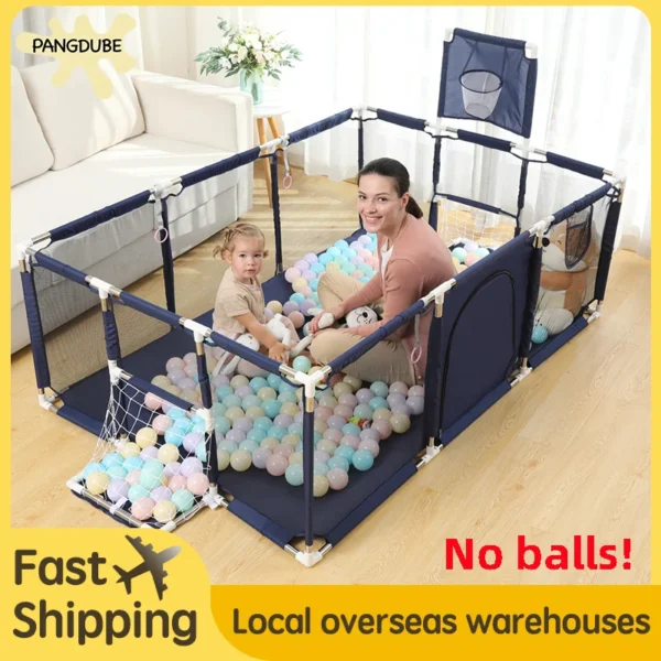 PANGDUBE Baby Playpen for Children Baby Playground for 6 months~6 Years Old Kids Baby Activity Fence Baby Games Park - Image 10