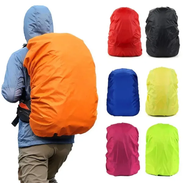 Backpack Rain Cover 30-40L Waterproof Outdoor Hiking Climbing Fishing Dust UV Protection Rain Cover Outdoor Accessories - Image 9