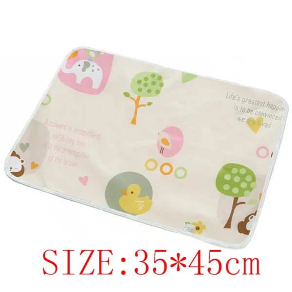 Baby Changing Mat Infant Newborn Portable Foldable Washable Waterproof Mattress Children Game Floor Mats Nursing Pad Diaper Pad - Image 9