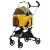 Detachable Pet Stroller Aluminium Alloy Dog Trolley for Corgi Teddy Cat Cart Load Bearing 15kg Dog Strollers for Small Dogs - Image 2