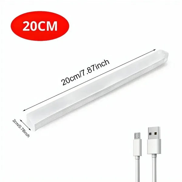 Motion Sensor Night Lights Wireless LED Lamp USB Rechargeable Magnetic For Wardrobe Room Closet Kitchen Aisle Tube Detector Bulb - Image 10