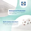 Premium Dual Firm Waterproof Baby Crib Mattress & Toddler Bed Mattress, Hypoallergenic Breathable Baby Mattress, Sustainable Coo - Image 5