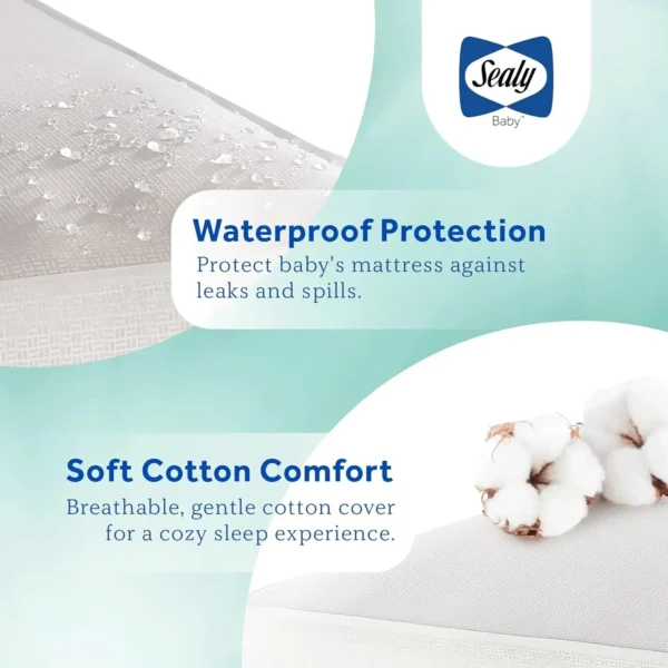 Premium Dual Firm Waterproof Baby Crib Mattress & Toddler Bed Mattress, Hypoallergenic Breathable Baby Mattress, Sustainable Coo - Image 5