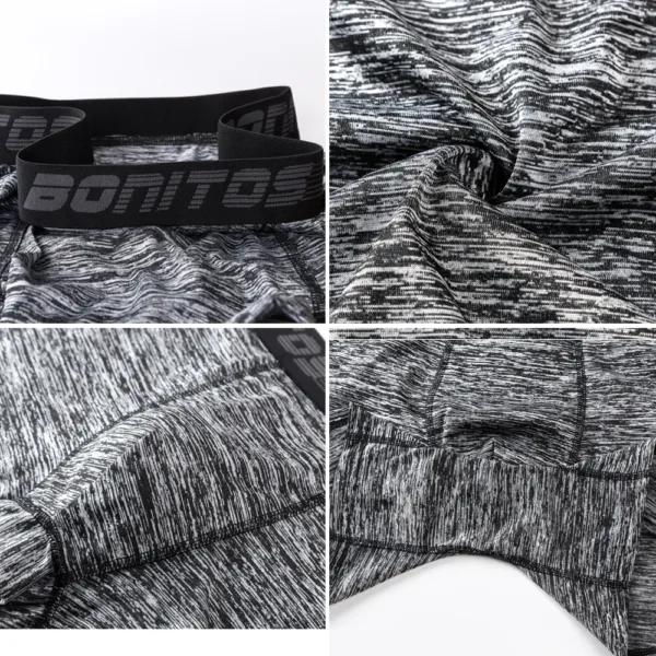 5pcs Pack 2023 Men Panties Polyester Underwear Male Brand Boxer And Underpants For Homme Lot Luxury Set Sexy Shorts Gift Slip - Image 5