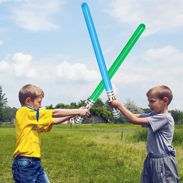 3PCS Inflatable Sword For Kids Blow Up Toys Children Play Carnival Games Halloween Christmas Cosplay Birthday Party Favors - Image 5