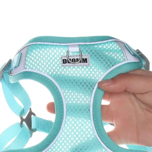 Dog Harness Leash Set for Small Medium Dog Cat Chest Strap Reflective Dog Clothes Vest Set Chihuahua Outdoor Walking Pet Supplie - Image 6