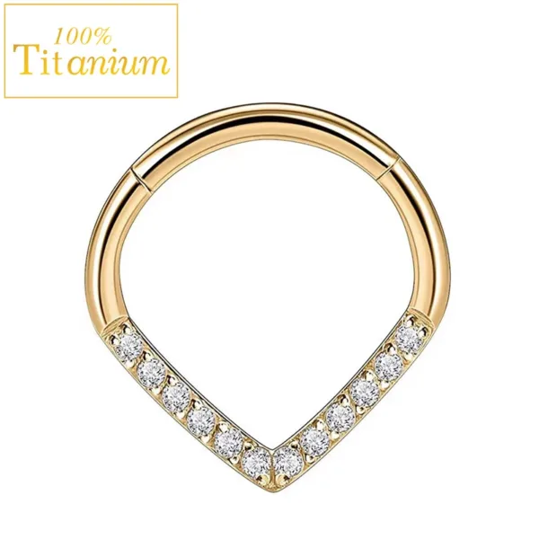 Titanium Septum Nose Rings - Image 5