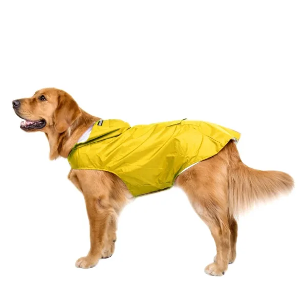 Dog Raincoat For Small Large Dogs Raincape Reflective Waterproof Dog Clothes Puppy Labrador Chihuahua Rain Coat Pet Costumes - Image 4
